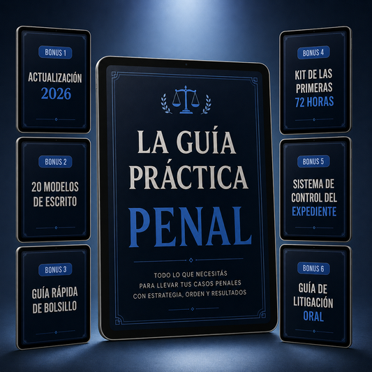 LA GUÍA PRÁCTICA PARA CASOS PENALES